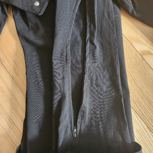 Dollface Black with Silver Trims Off-Shoulder Stretchy Top with Belt - Size M - Picture 2 of 6